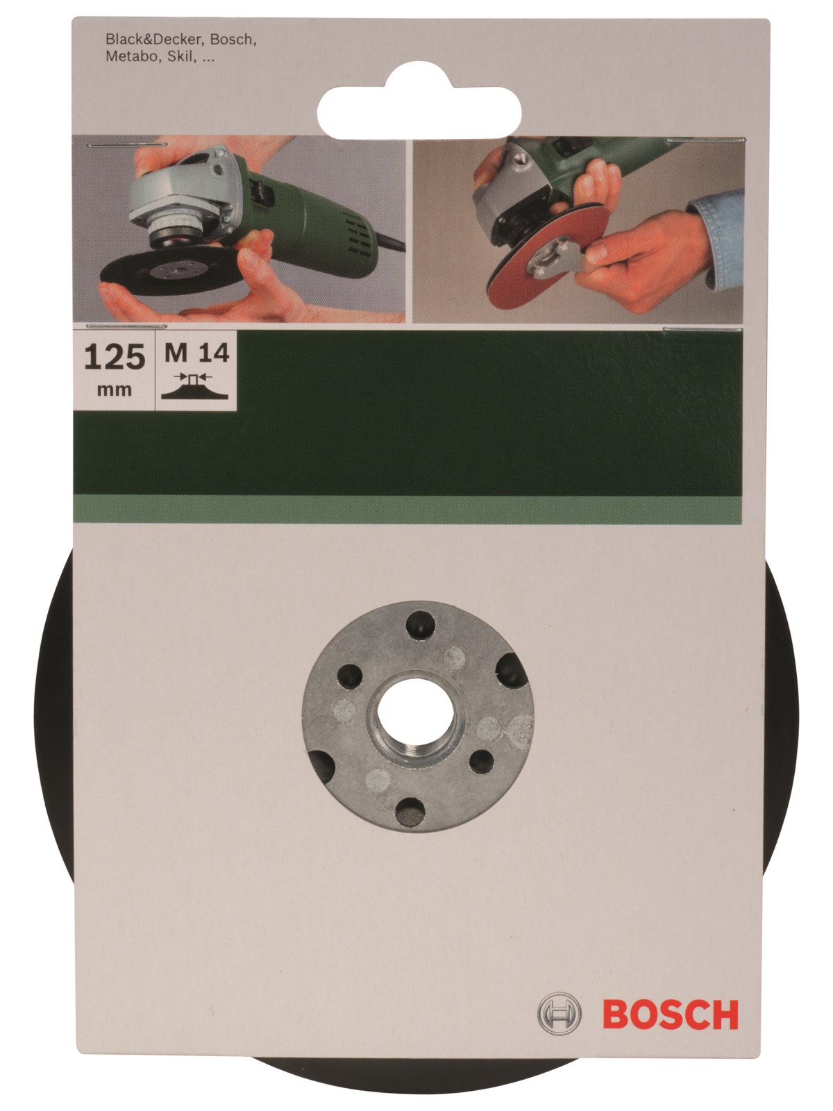 Bosch SLIBEBAGSKIVE T VINKELSLIB Ø125MM