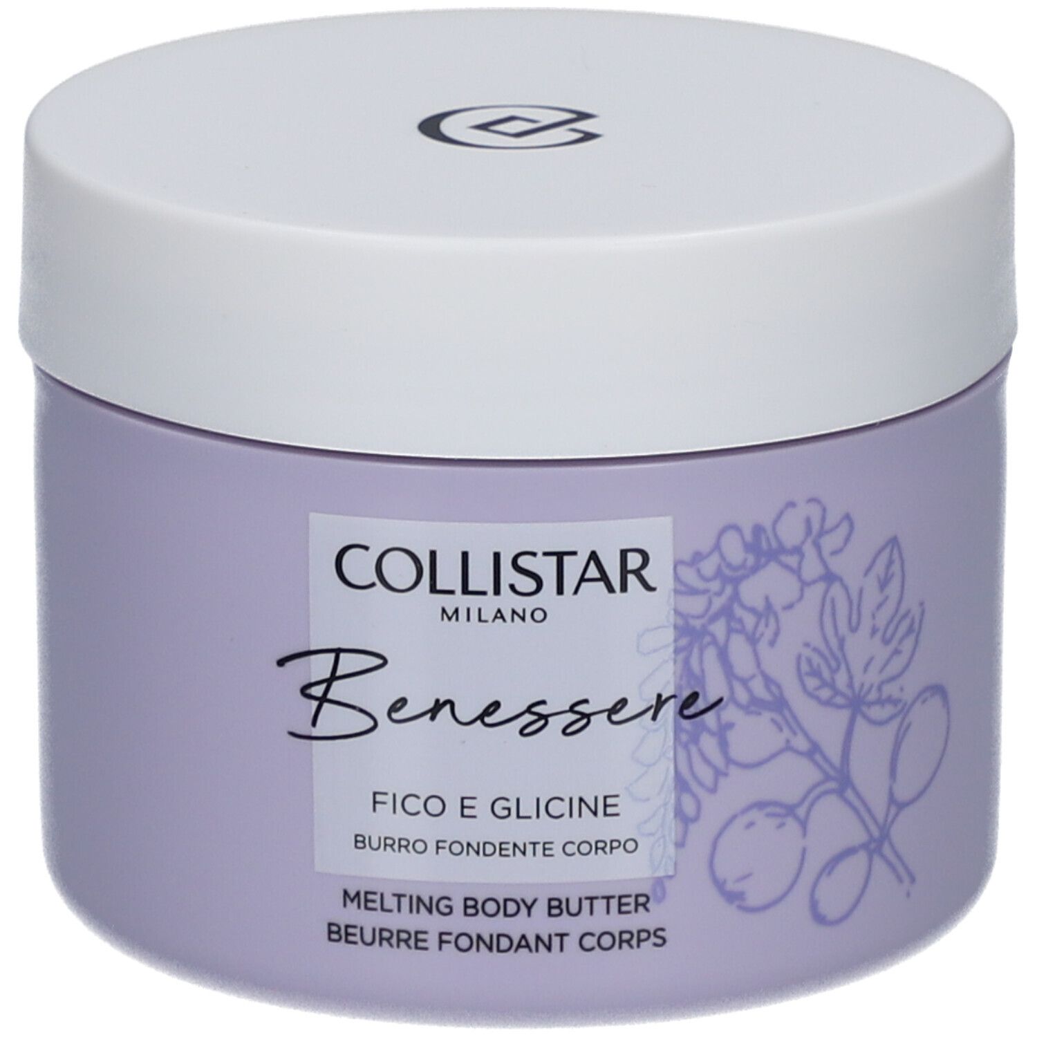 Collistar Melting Body Butter Fig and Wisteria 200ml 200 ml Körperpflege
