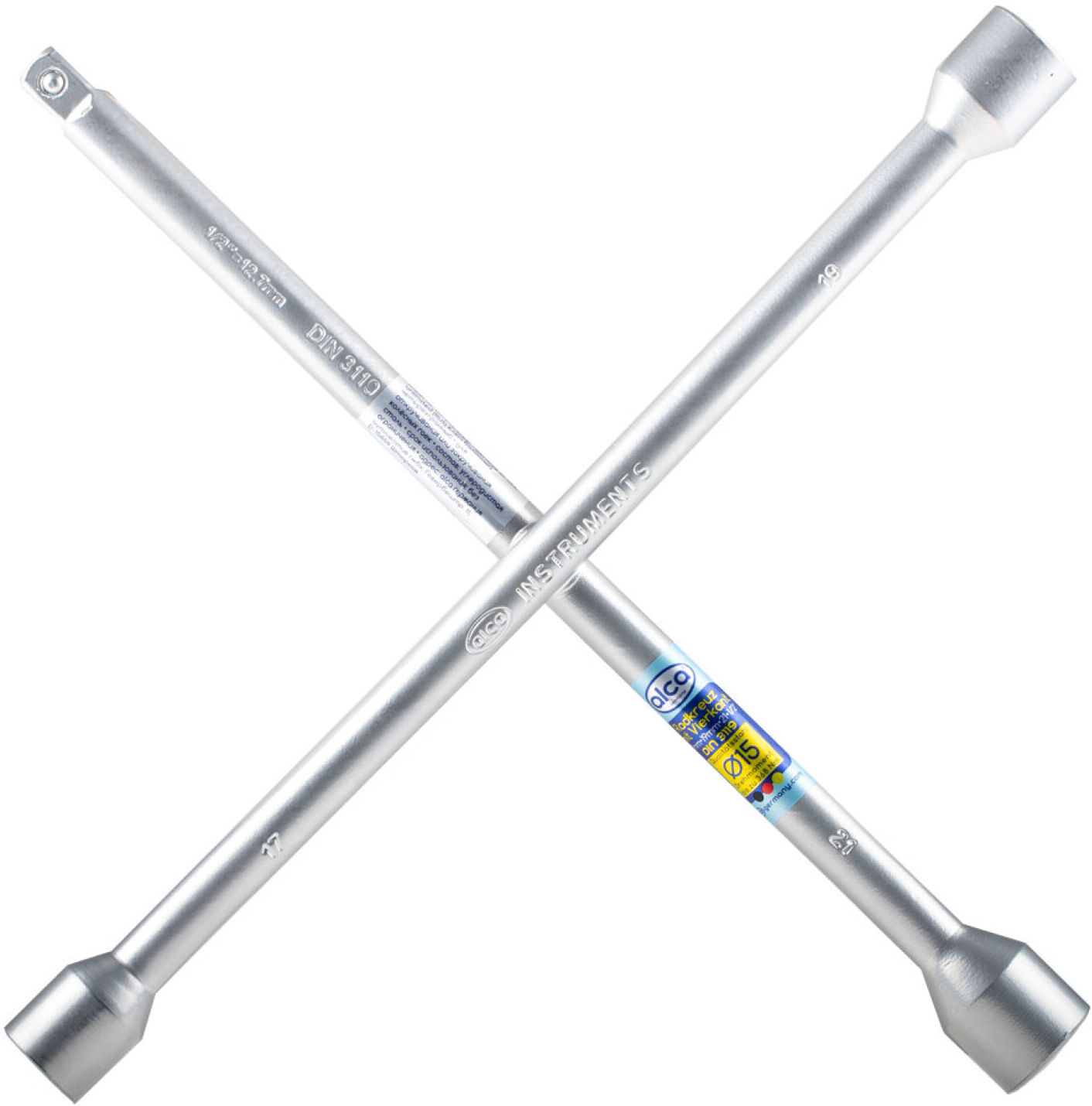 Alca Radkreuz Radkreuzschlüssel Mit Vierkant 420120