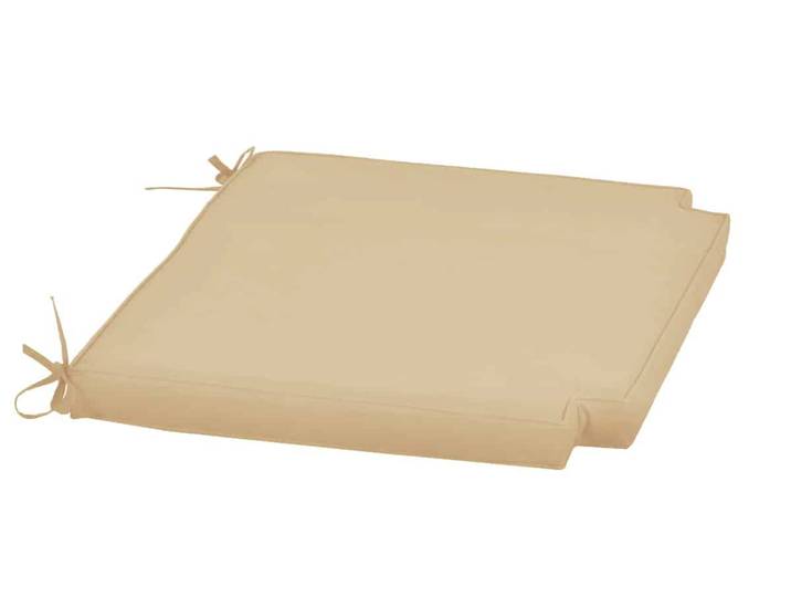 MiaMöbel Kissen - Teak Armlehnstuhl 100% Polyester Modern