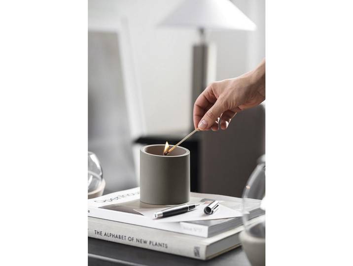 Villeroy & Boch Duftkerze, Naturmaterialien, 8.5x9x8.5 cm, Dekoration, Kerzen & Kerzenhalter, Duftkerzen