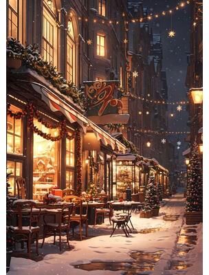 Inspired Living Vintage Santa Claus Canvas Print Christmas Wall Art For Holiday Home Decor 20x30cm j