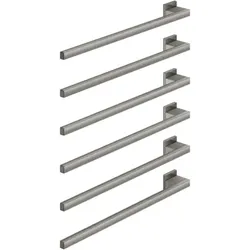 Dornbracht Handtuchwärmer, 6-fach 83306980-19 SERIENSPEZIFISCH Wandmontage, Dark Chrome