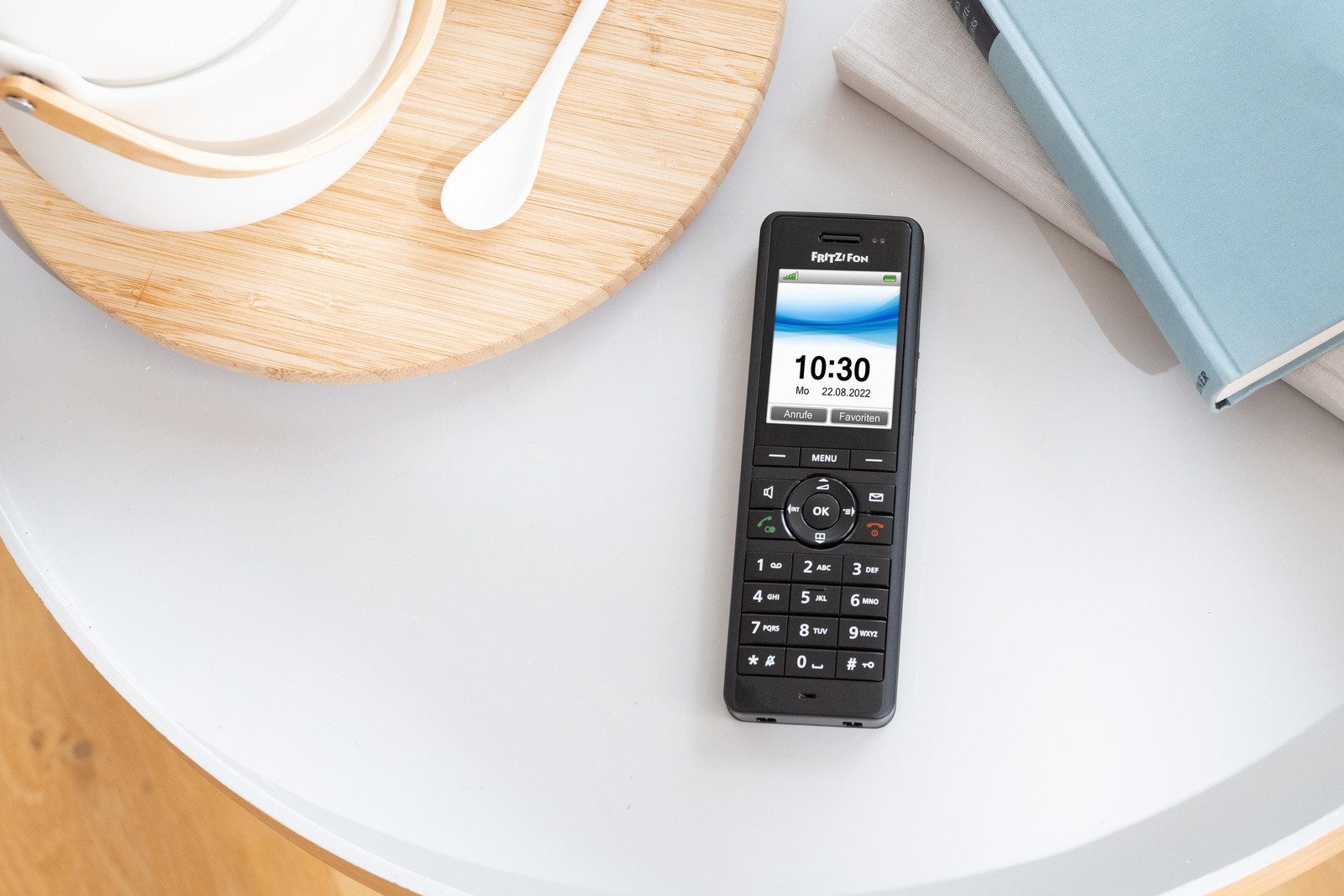 AVM FRITZ!Fon X6 Draadloos telefoonapparaat met antwoordapparaat, zwart
