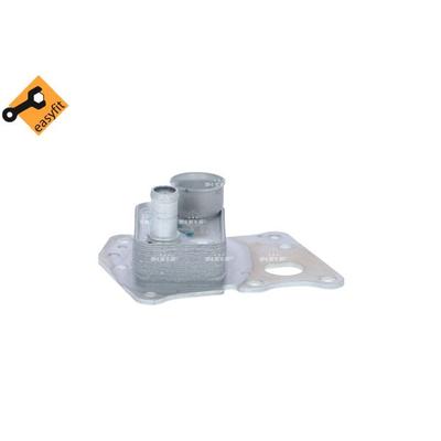 NRF Ölkühler, Motoröl EASY FIT 31776 für Mercedes