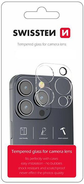 PELICULA SWISSTEN CÂMARA IPHONE 16 PRO