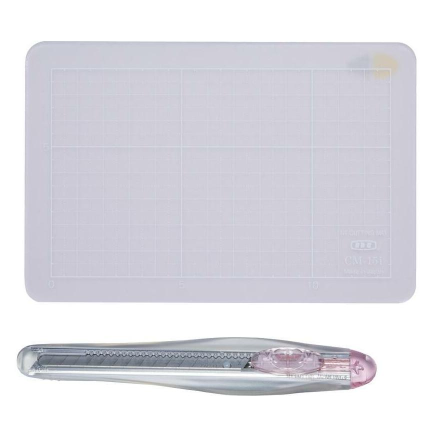 Lion Schneidematte-Set (10 x 15 cm) (SET-AM350P(P)