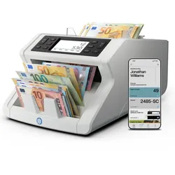 Safescan 2485-SC Banknotenzähler mit Falschgelderkennung