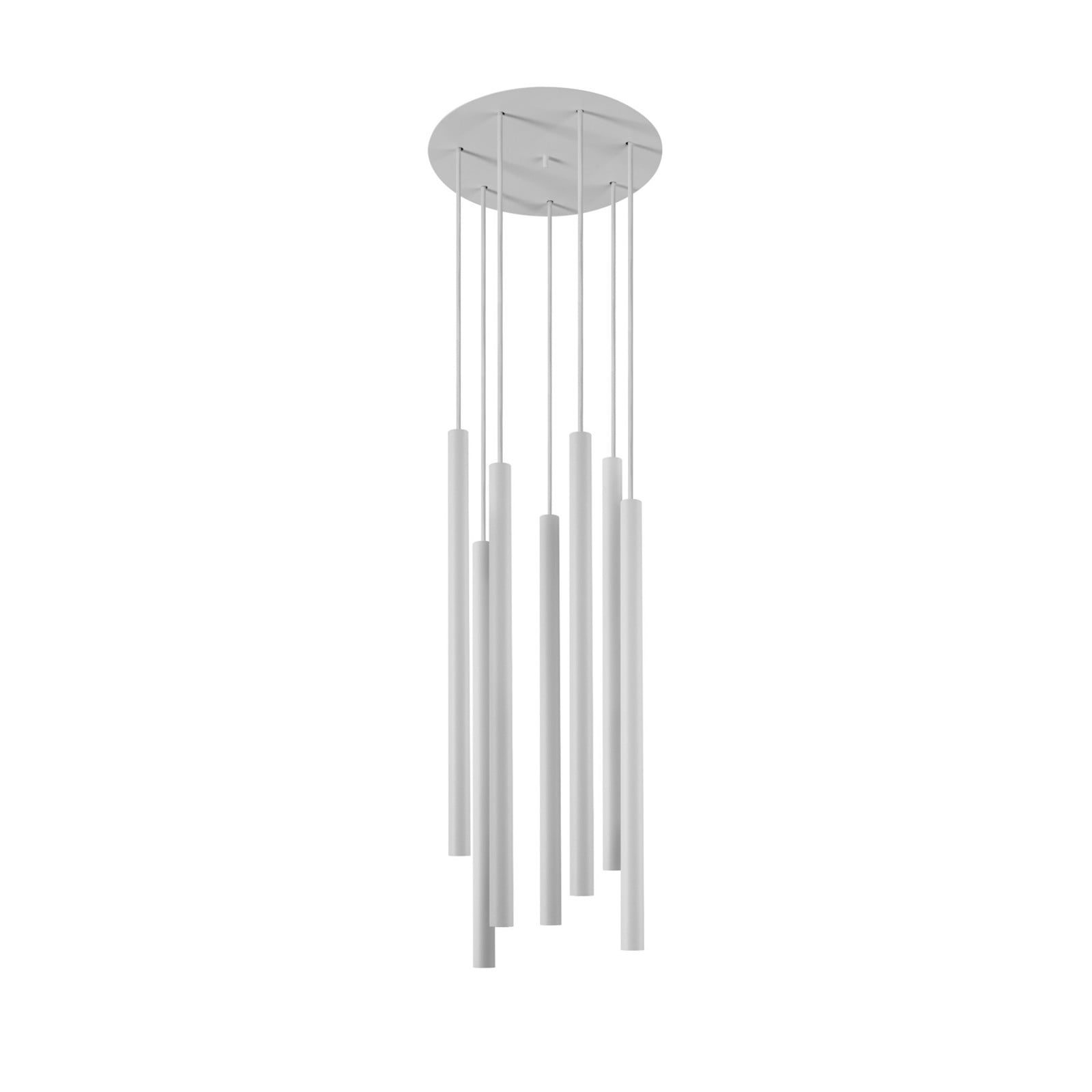Lyora Laser Witte Hanglamp 7-lichts