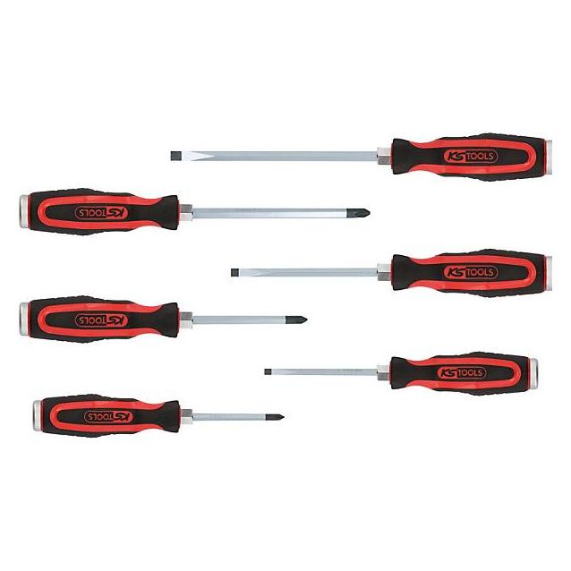 KS Tools ERGOTORQUEmax Schlagkappen-Schraubendreher-Satz (Innenvierkant) (151.1160)