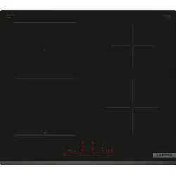 Bosch FullHouse Serie 6 PVS63KHC1E Induktionskochfeld, 60 cm, Schwarz, Rahmenlos aufliegend