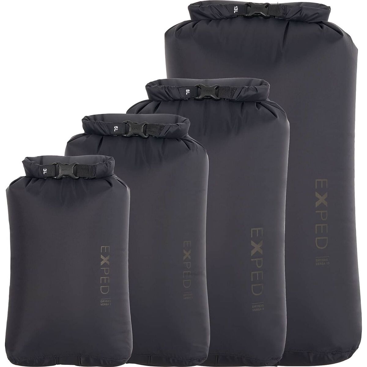 Exped Drybag Versa black Set 7640423640488