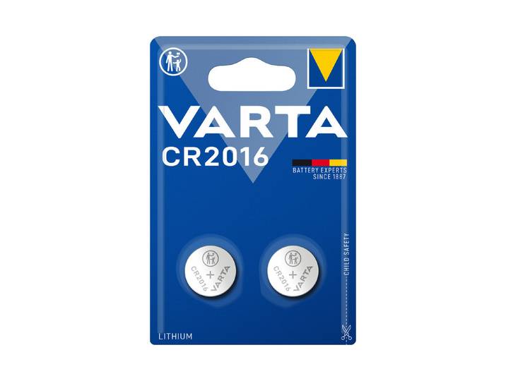 Varta Knopfzellenbatterie Electronics CR 2016