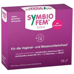 SYMBIOFEM Intim Milchsäurebakterien mit D-Mannose 28 St