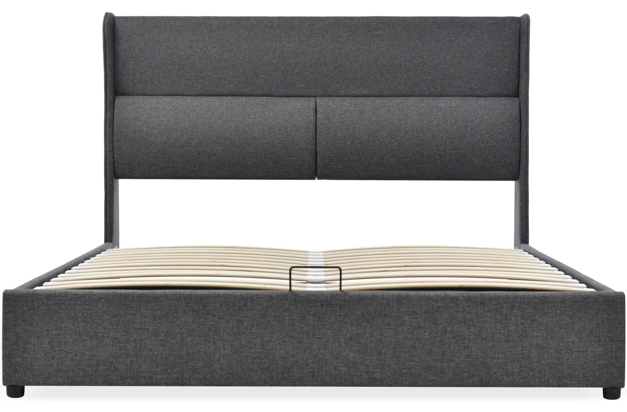 Schlafsofa - Schlafbank - Bettsofa - Gästebett - Kinderbett - Samtbezug - Lattenrost - 90x200 cm