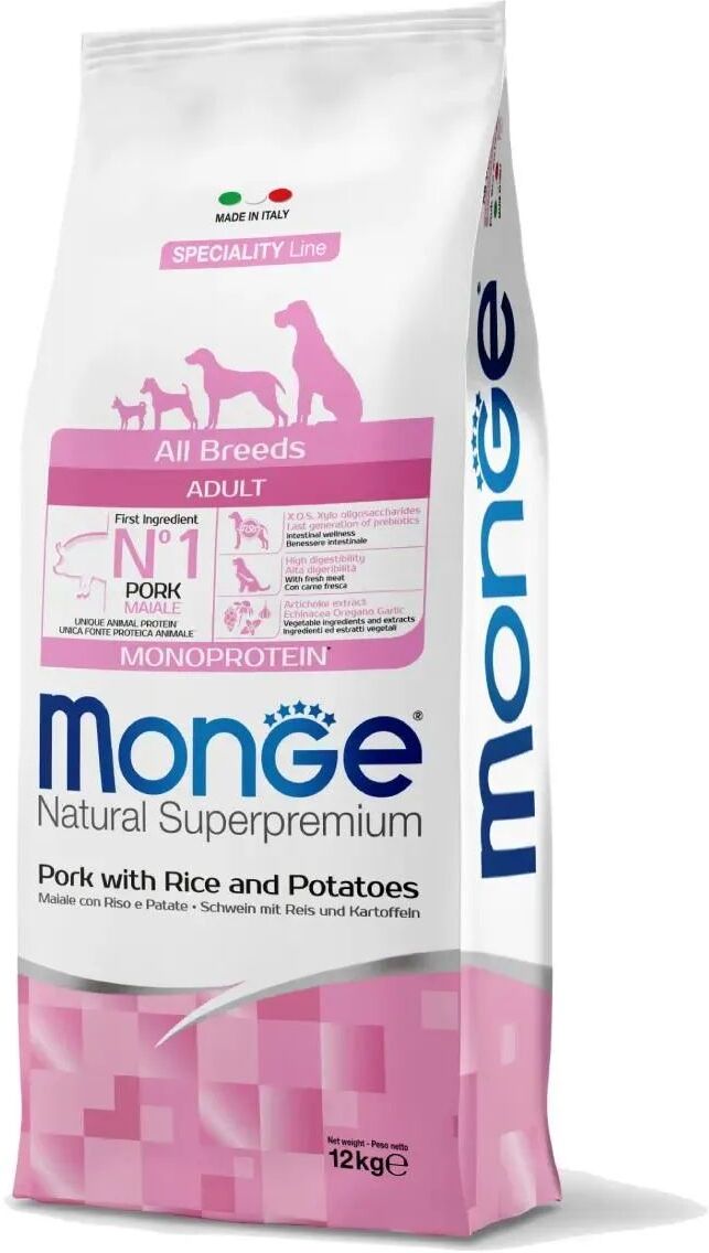 Kit Risparmio 2x12KG Monge Dog Superpremium MAIALE
