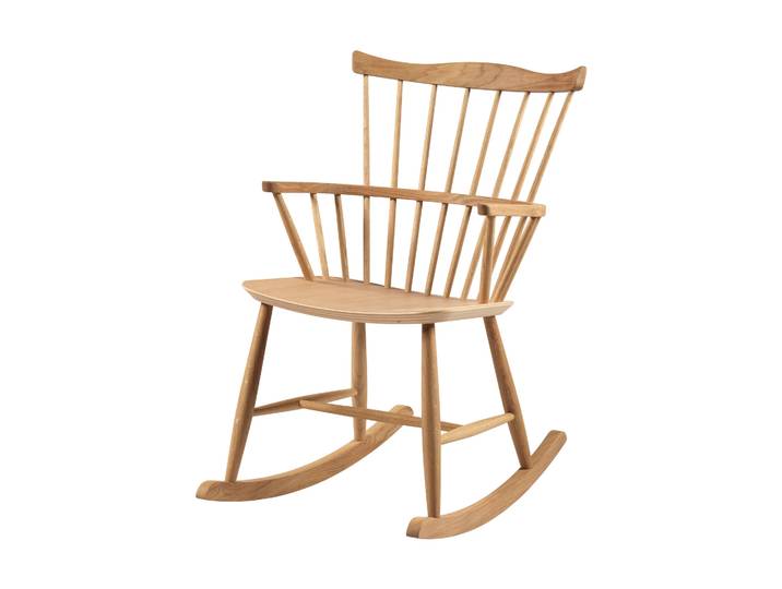 FDB Møbler Chaise à bascule J52G Chêne naturel, huilé