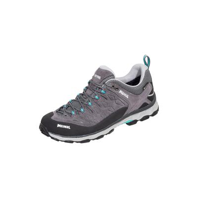 Wanderschuh MEINDL "Meindl Lite Trail Lady GORE-TEX", Damen, Gr. 36, Synthetik, schwarz, Mesh, Veloursleder, unifarben, Schuhe Wanderschuh, GORE-TEX – Winddicht, wasserdicht und atmungsaktiv