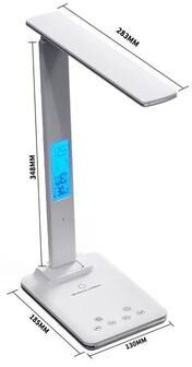 Uplifted Finds LED Desk Lamp With Wireless Charger And USB Port white