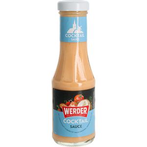 Werder Cocktailsauce fruchtig und cremig, glutenfrei, in der Glasflasche, 250 ml