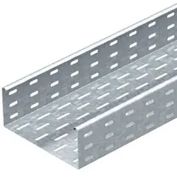OBO 6057306 Kabelrinne MKS gelocht 85x300x3000 Stahl bandverzinkt MKS 830 FS  - 3 Meter