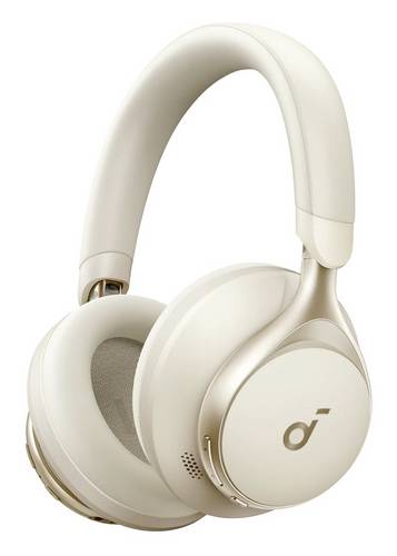Anker Soundcore Space One On Ear Kopfhörer Bluetooth, kabelgebunden Stereo Creme