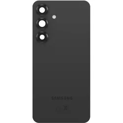 Samsung Akkudeckel Galaxy S25 Service Pack mit Kleber (Abdeckung, Samsung Galaxy S25), Mobilgerät Ersatzteile, Schwarz