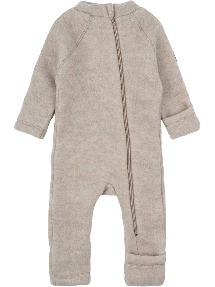 mikk-line Wolloverall in Beige - 104