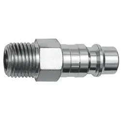 Nippel für Kupplungen NW 7,2, Stahl, G 1/2 AG (424.63)
