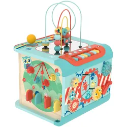 Hape Magischer Motorikwürfel, mehrfarbig