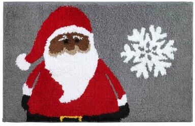 Avanti Linens Avanti African American Santa Rug