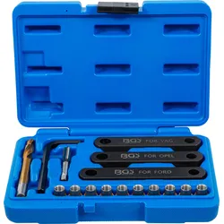 BGS Reparatur-Satz für Bremsgewinde | M9 x 1,25 | 16-tlg.