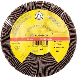 Klingspor, Schleifmittel, WSM 617 - Schleifmopräder 125 x 20 mm (60)