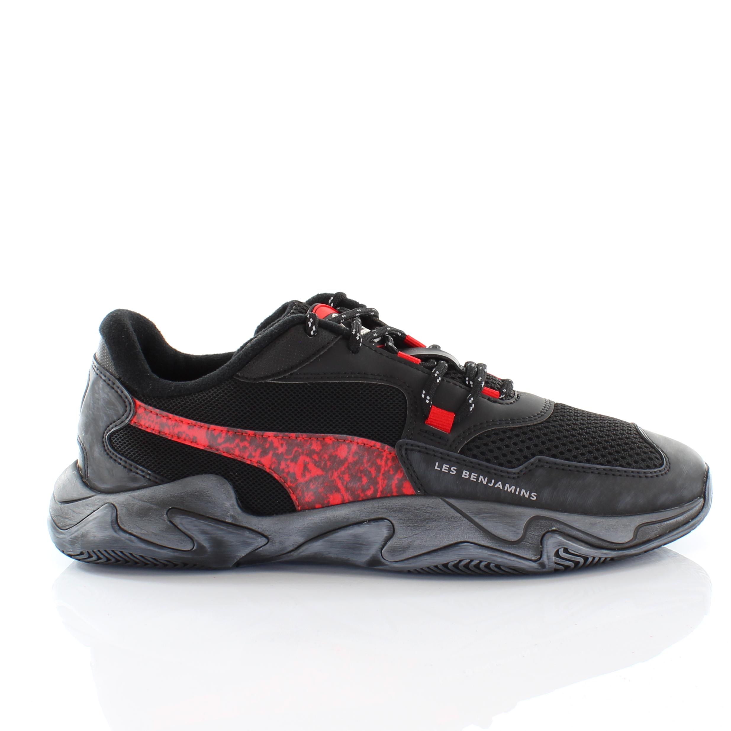 Puma x Les Benjamins stürmisch schwarze Low -up -Herren -Trainer 370040 01