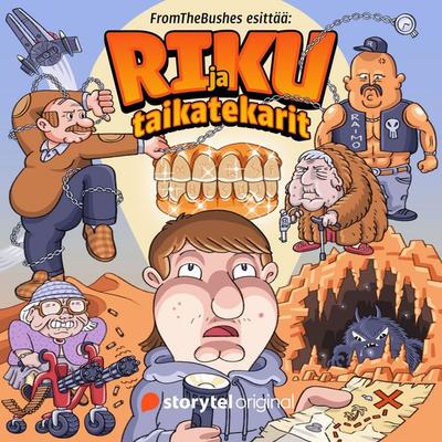 FromTheBushes esittää: Riku ja taikatekarit - Harri Väänänen,Petri Väänänen, Audio, 9789180670326