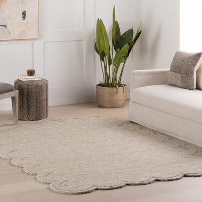 Nuloom Elira Solid Bordered Area Rug