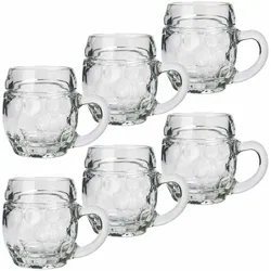 BIERKRÜGE Tübinger transparent 250 ml 6er Set