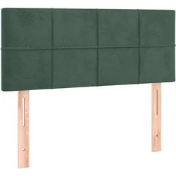 vidaXL, Boxspringbett, Pasonberg (Block mit Quadraten) (120 x 190 cm)