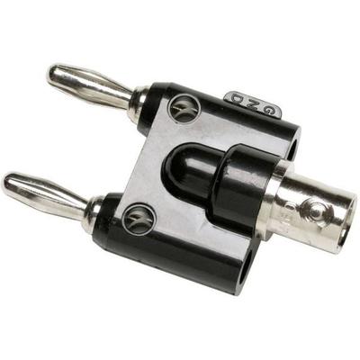 Fluke BP880 Messadapter BNC-Buchse - Bananenstecker 4mm stapelbar Schwarz