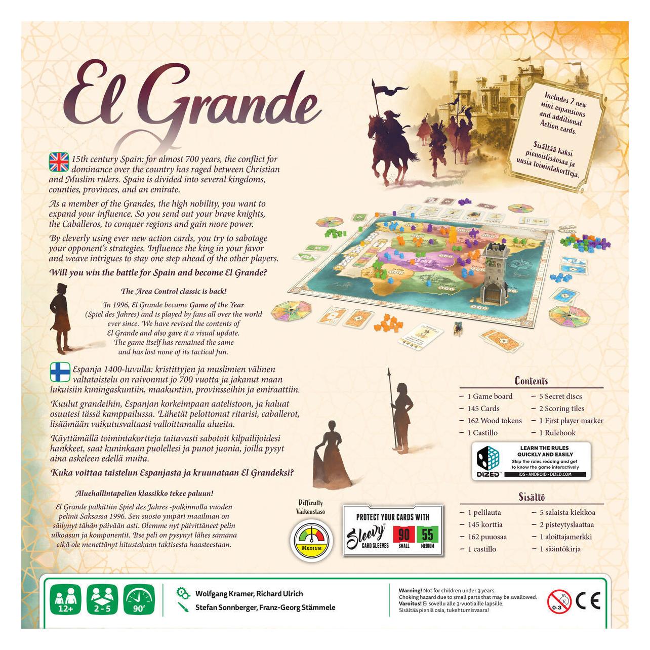 Lautapelit El Grande Strategiespiel (Spanisch) (50342285)