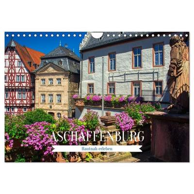 Aschaffenburg - Hautnah erleben (Wandkalender 2027 DIN A4 quer), CALVENDO Monatskalender