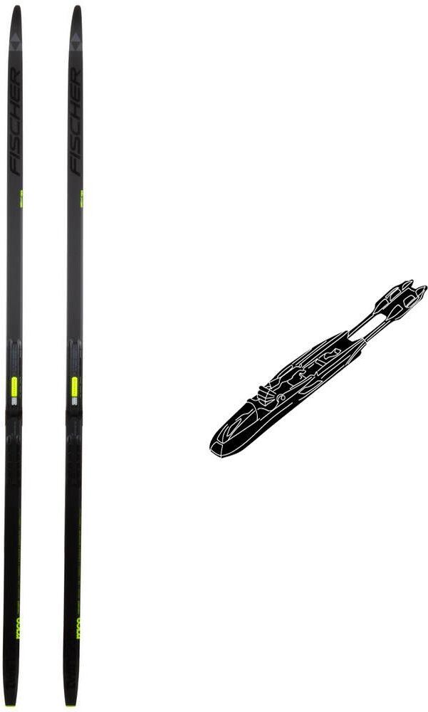 Fischer  - Pack Ski Nordique Twin Skin Race Medium - 192 + Tour Step-In - Ski Nordique