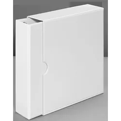 EICHNER Präsentationsringbuch 4-Ringe DIN A4 8 cm weiß
