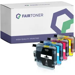 4er Multipack Set Kompatibel für Brother LC980 DCP-J 715 W Druckerpatronen
