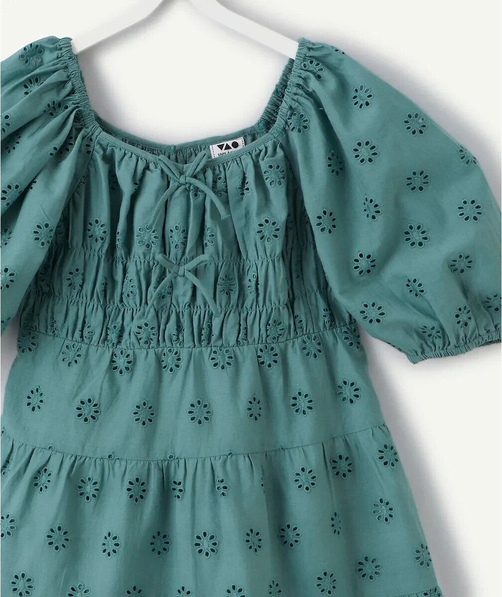 TAPE A L'OEIL Robe manches courtes avec broderie anglaise