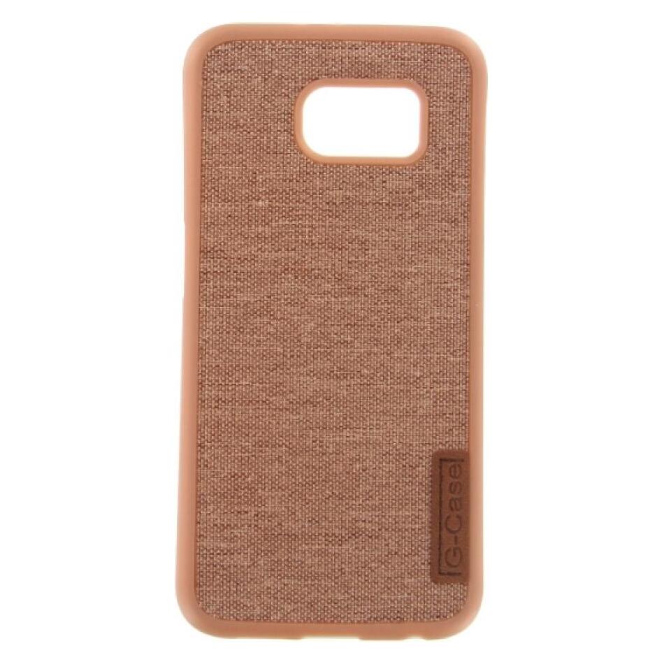 OEM Silicone Case Textile for Samsung S6 brown (Samsung Galaxy S6) (25445434)