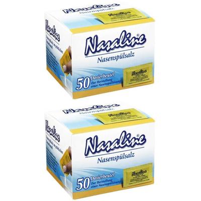 Nasaline Salz 2x 2x50 St