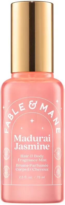 FABLE & MANE - Hair & Body Fragrance Mist Madurai Jasmine - Mist Madurai Jasmine, 75 ml, Fantasie