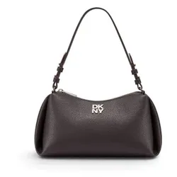 DKNY für Damen. R423AE54 Dunkelbraune Remy-Tasche (OSFA), Lässig, Polyurethan