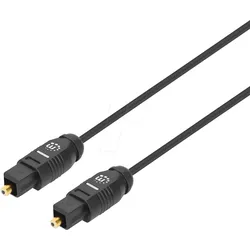 MANHATTAN 356077 - Toslink Kabel, Toslink Stecker, 2 m